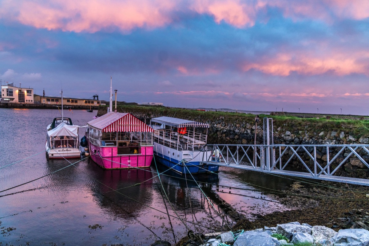 THE CLADDAGH AREA AT SUNSET 006