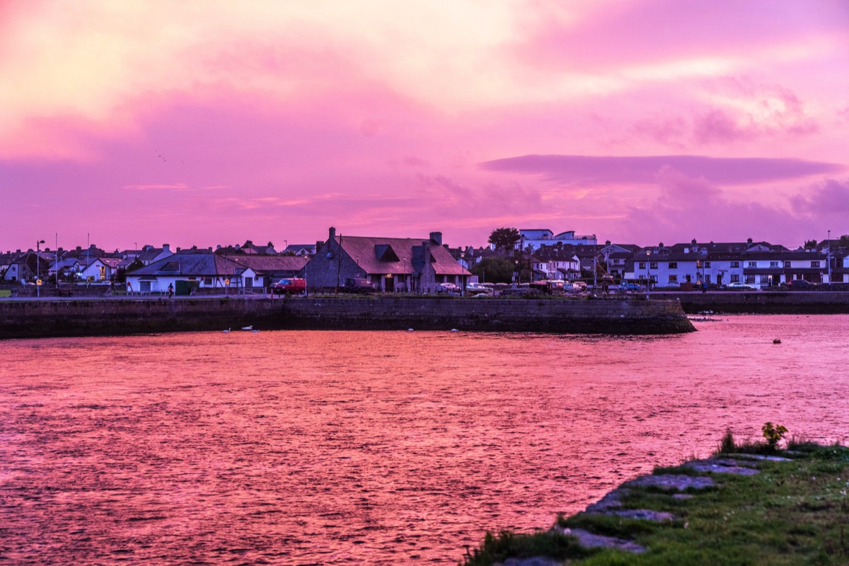 THE CLADDAGH AREA AT SUNSET 009
