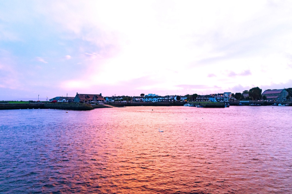 THE CLADDAGH AREA AT SUNSET 011