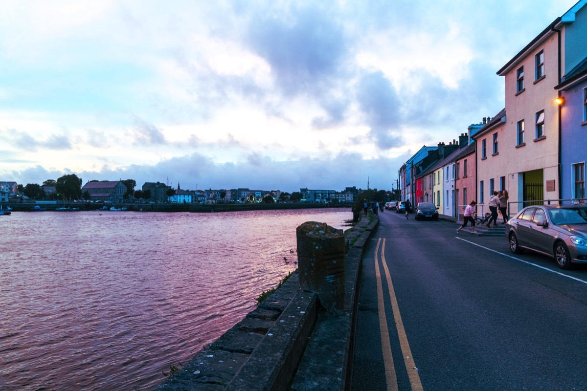 THE CLADDAGH AREA AT SUNSET 014