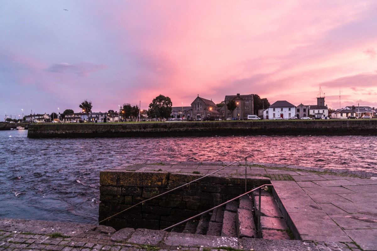 THE CLADDAGH AREA AT SUNSET 027