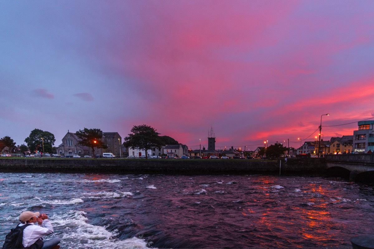 THE CLADDAGH AREA AT SUNSET 034