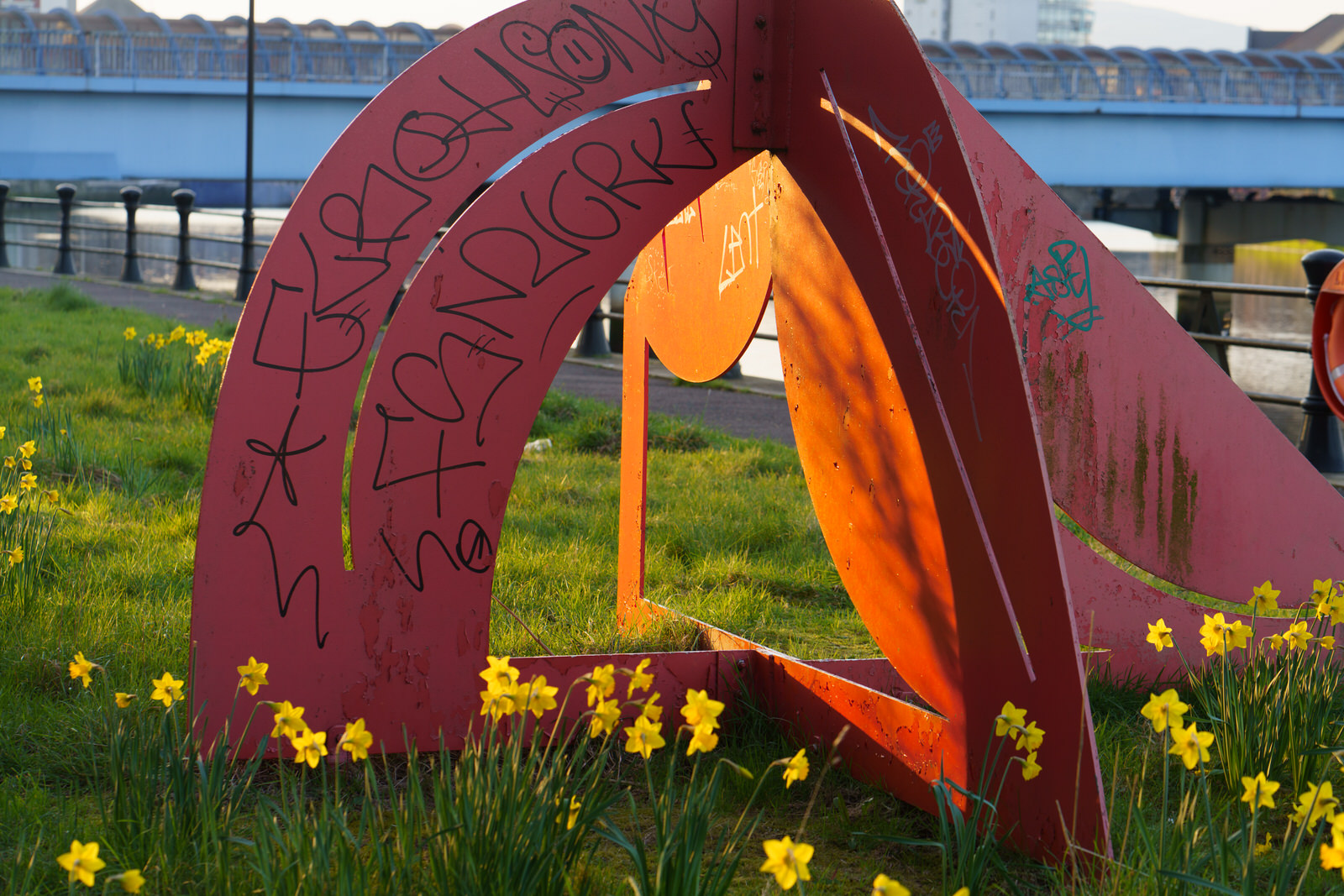 RED METAL YOKE BY BOB SLOAN