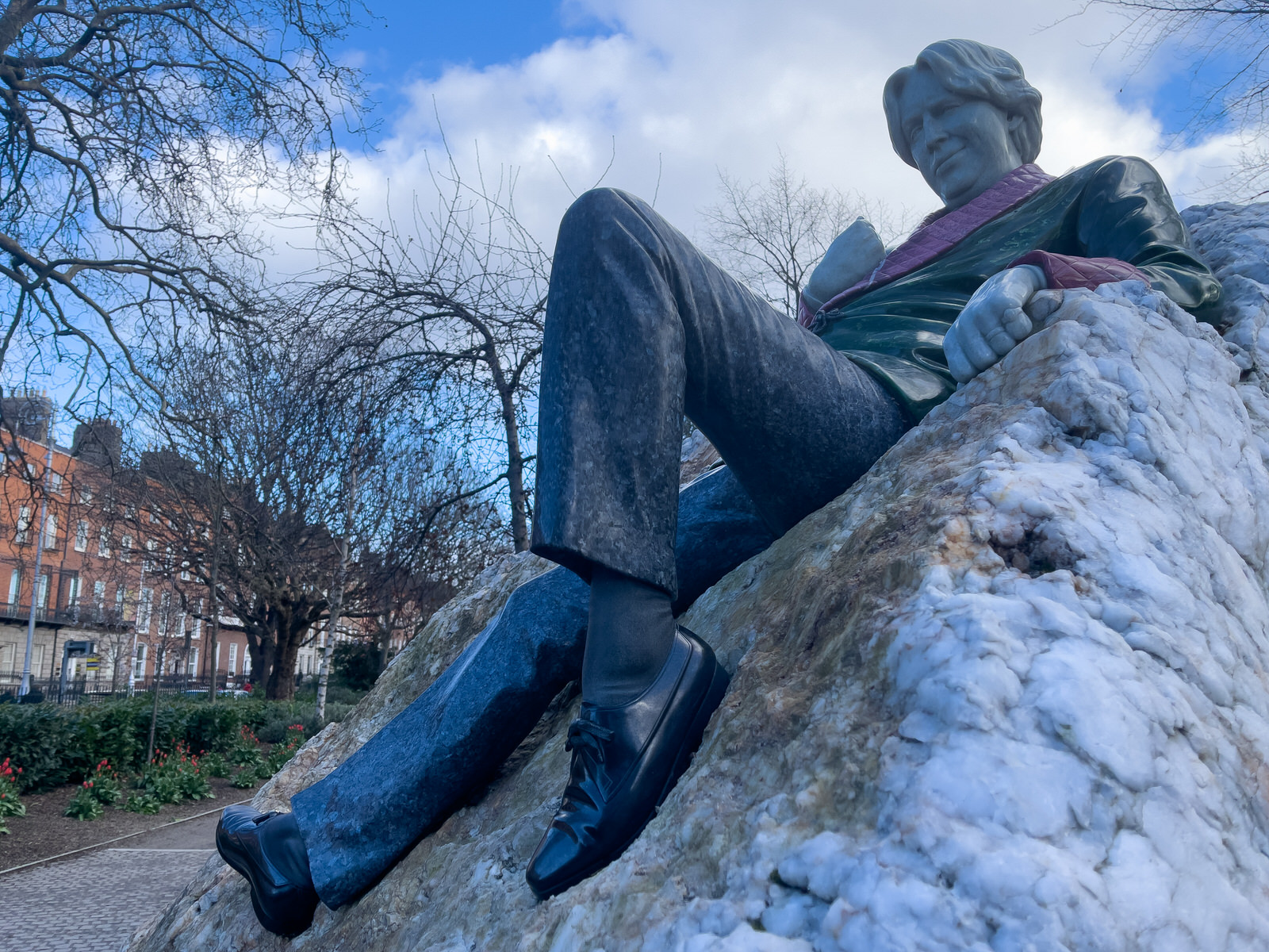 OSCAR WILDE ON A ROCK AND BY DANNY OSBORNE