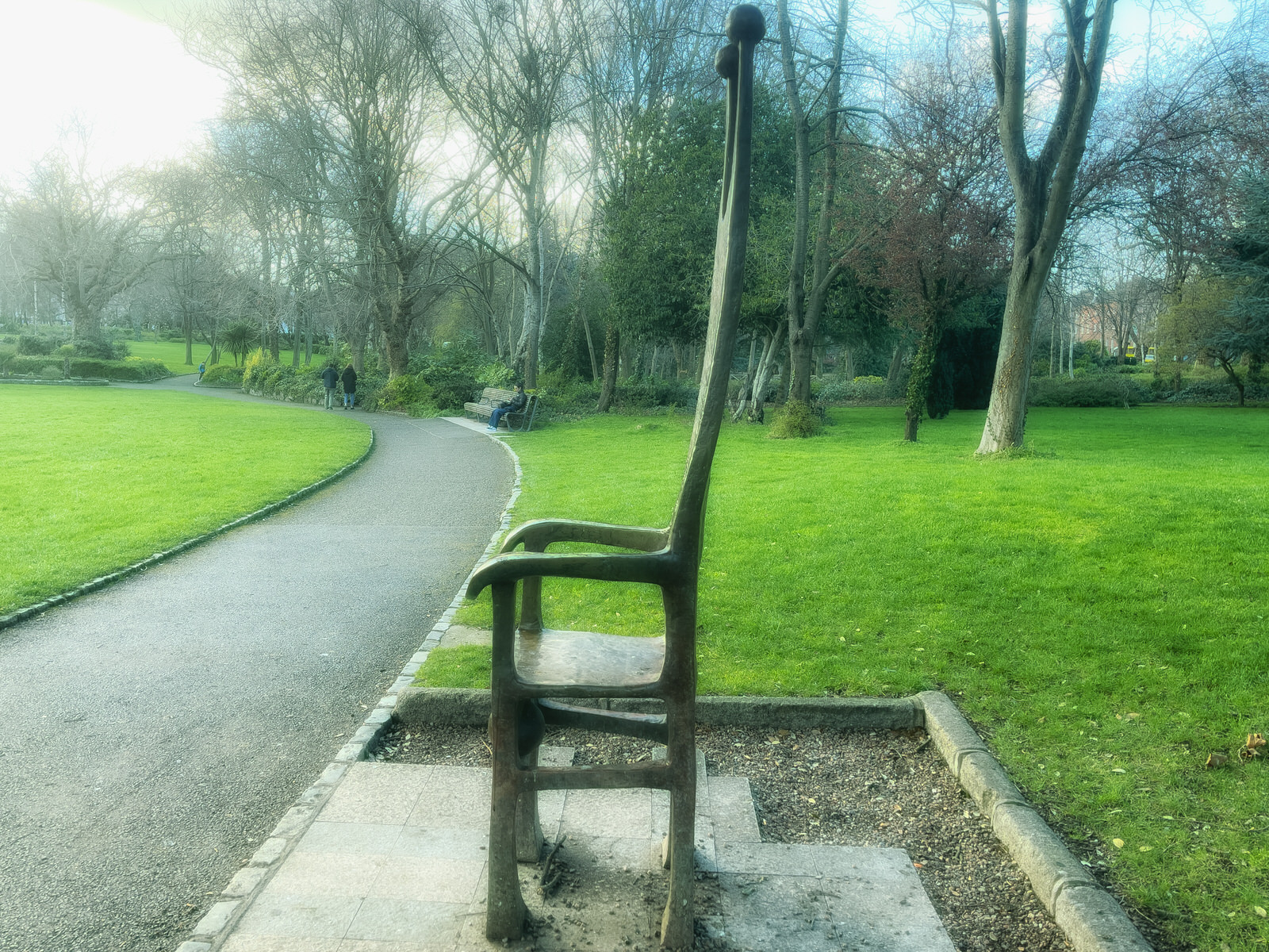 THE JOKER'S CHAIR IS A MEMORIAL TO DERMOT MORGAN 