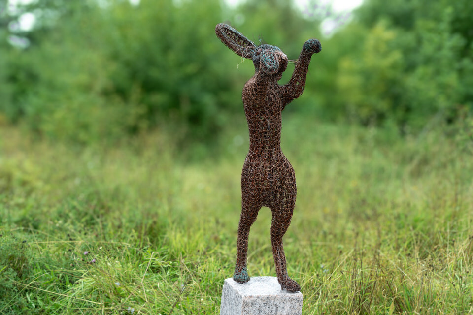 Sculpture Of A Hare