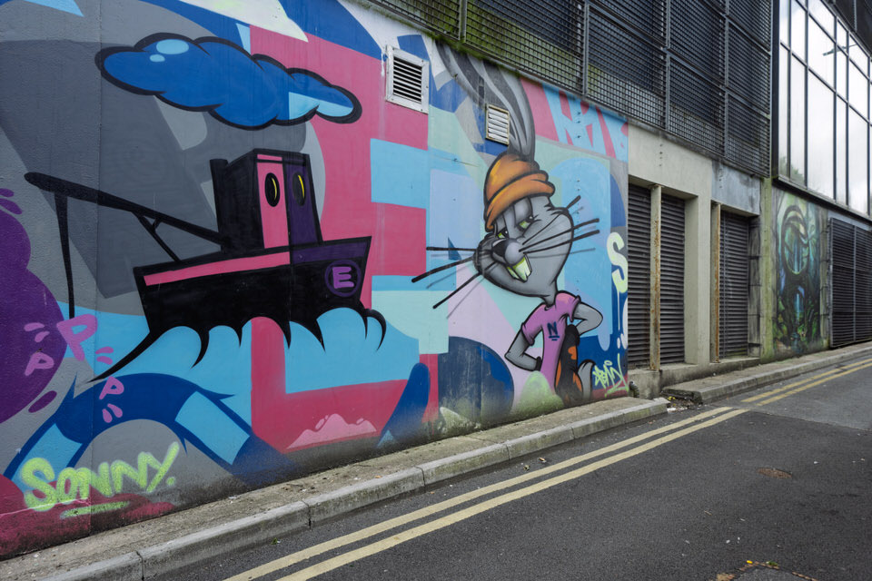 A Bugs Bunny Mural By ADRE