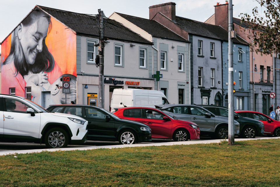 Zabou’s Breastfeeding Mural in Waterford