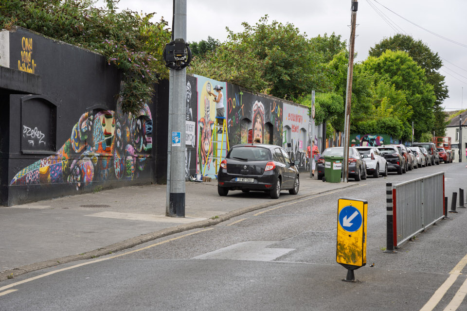 A Set Of Murals By Sillyme Which Evolved Over Two Years