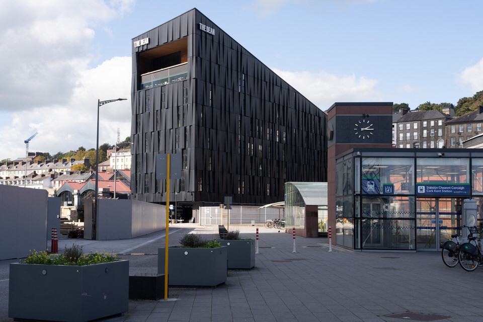 The DEAN hotel is near the train station