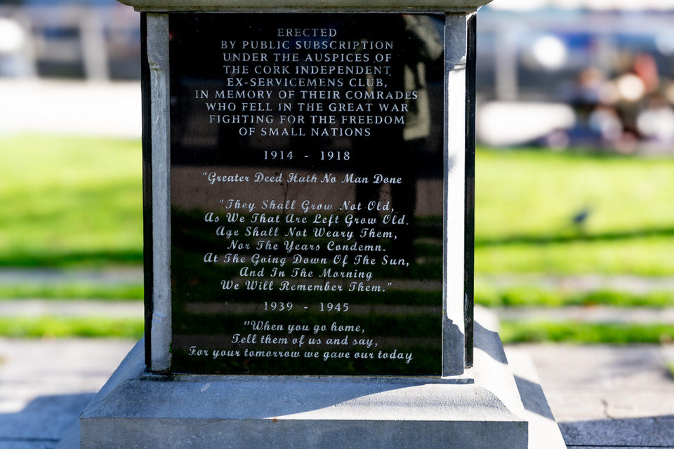 The War Memorial In Cork