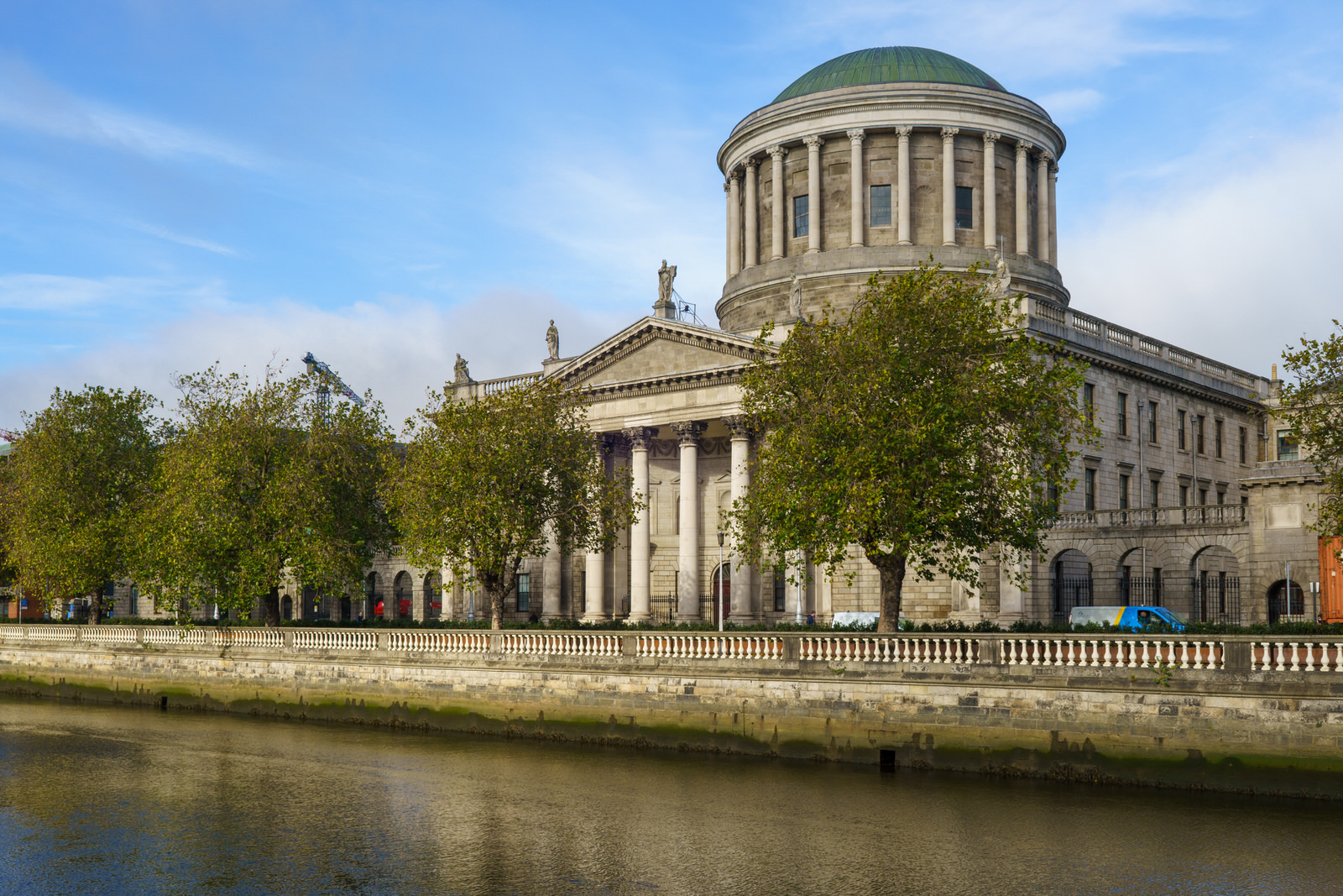 THE FOUR COURTS IN DUBLIN