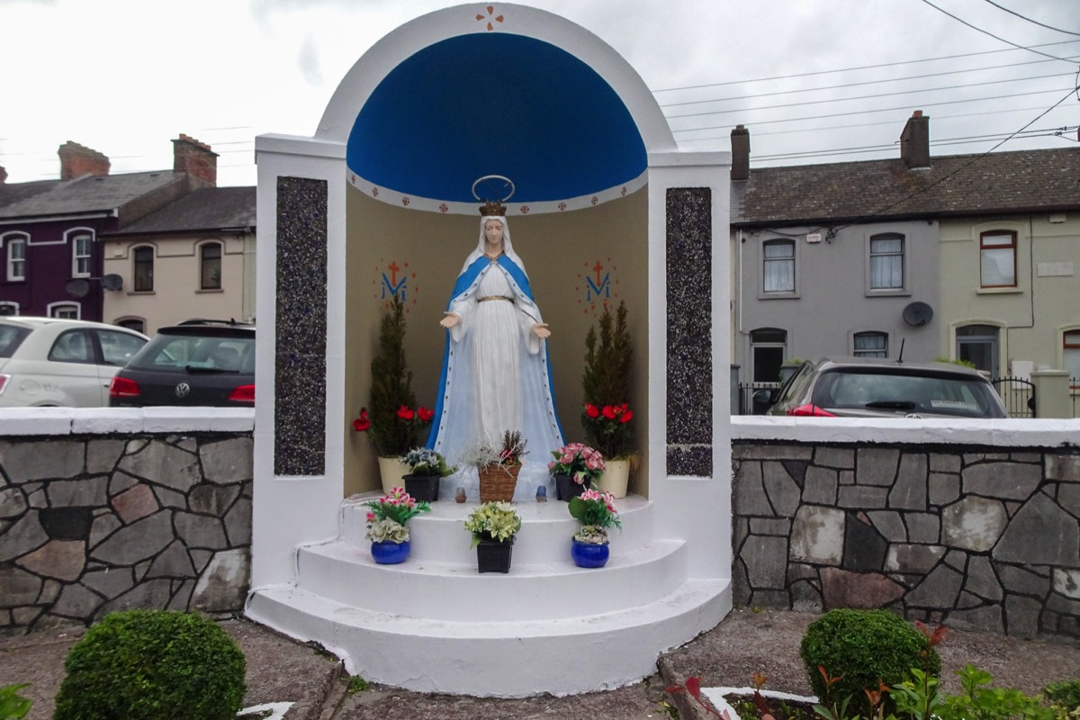 MARIAN STATUE AT DILLONS CROSS IN CORK CITY